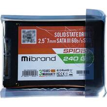 SSD накопичувач Mibrand Spider 240GB 2.5" SATAIII 3D NAND TLC Bulk (MI2.5SSD/SP240GB)