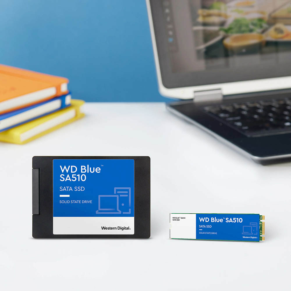 SSD накопичувач WD 2.5 1TB SATA Blue (WDS100T3B0A) Форм-фактор 2.5"