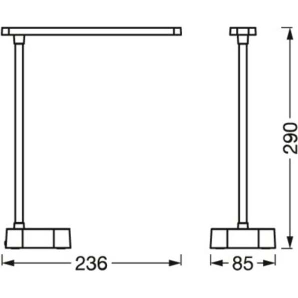 Настільна лампа LEDVANCE PANAN FOLD 5W 4000K (4058075747869) Тип живлення акумулятор