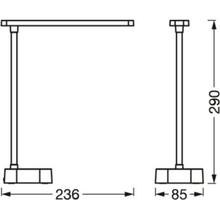 Настільна лампа LEDVANCE PANAN FOLD 5W 4000K (4058075747869)