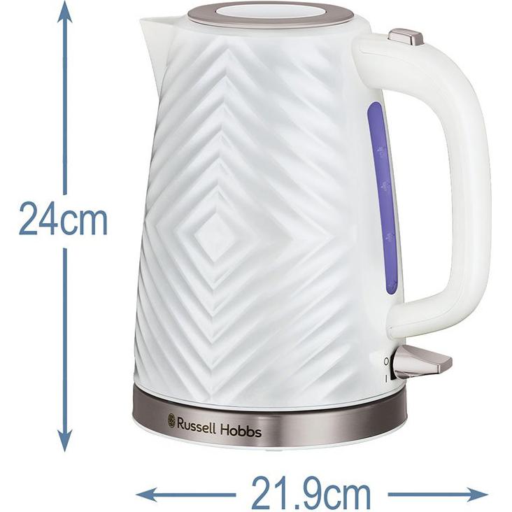 Внешний вид Электрочайник RUSSELL HOBBS Groove White (26381-70)