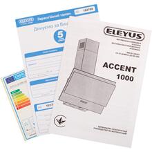 Витяжка ELEYUS ACCENT 1000 LED 60 IS+BL