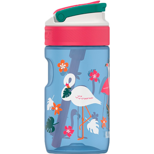 Бутылка для воды KAMBUKKA Lagoon Blue Flamingo 400 мл Blue (11-04052) Материал бутылки тритан