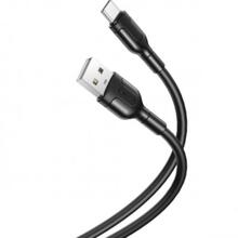 Кабель XO NB212 USB - Type-C 2.1A 1 м Черный (XO-NB212c-BK)