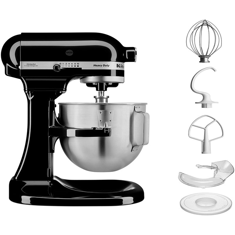 Кухонна машина KITCHENAID Heavy Duty 4.8 л Black (5KPM5EOB) Тип кухонна машина
