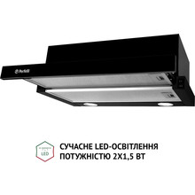 Вытяжка PERFELLI TL 6212 BL 700 LED (РН019402)
