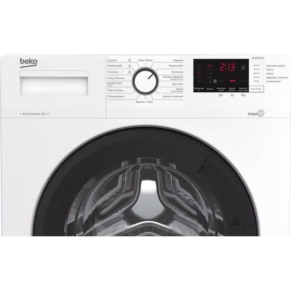 Стиральная машина BEKO WUE6512SXAW Тип загрузки фронтальная