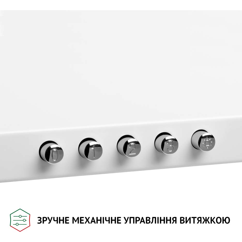 Витяжка PERFELLI K 6610 WH 1000 LED Режим роботи відведення