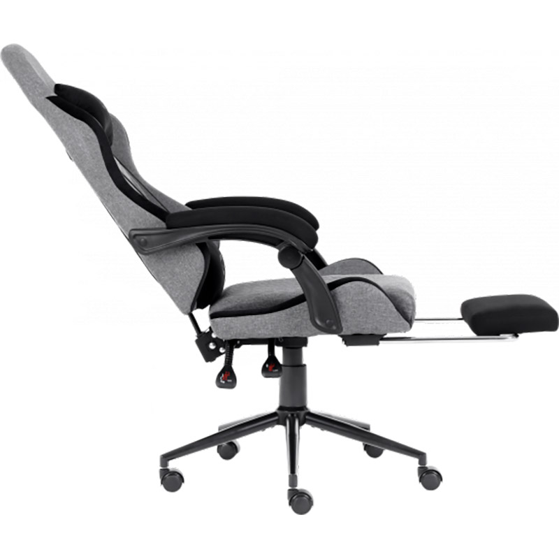 Кресло GT RACER X-2324 Fabric Gray/Black Suede Материал корпуса дерево