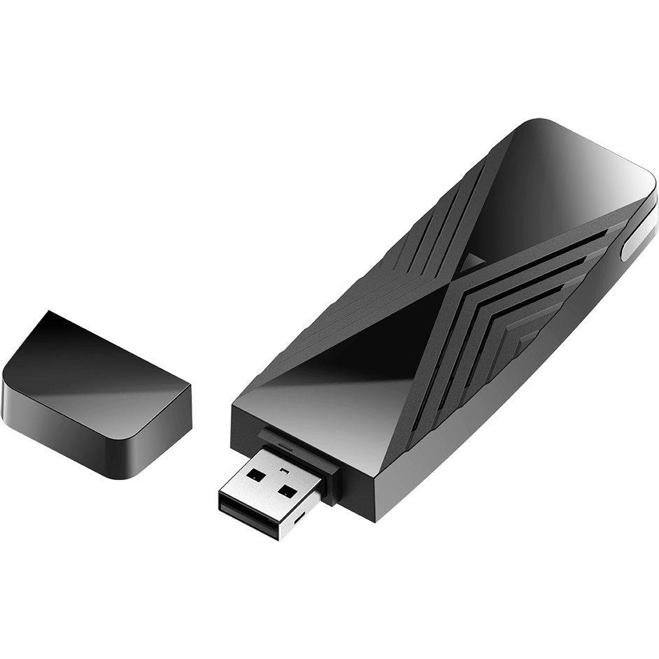 Wi-Fi адаптер D-LINK DWA-X1850 AX1800 USB 3.2 Стандарт Wi-Fi 802.11 ac