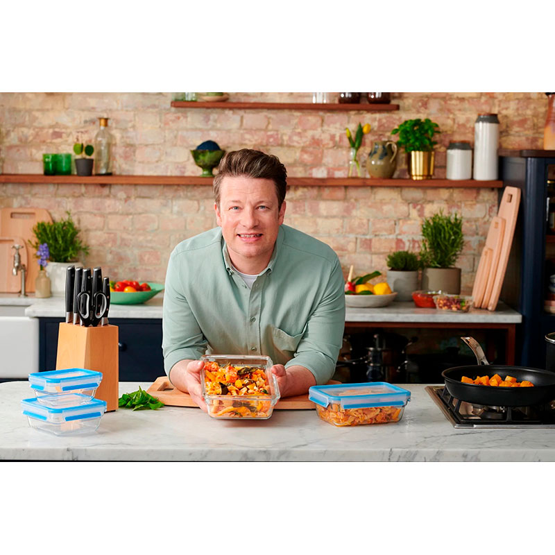 Сковорода TEFAL ВОК Jamie Oliver Home Cook 28 см (E3031955) Кришка без кришки