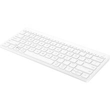 Клавіатура HP 350 Compact Multi-Device BT UKR White (692T0AA)