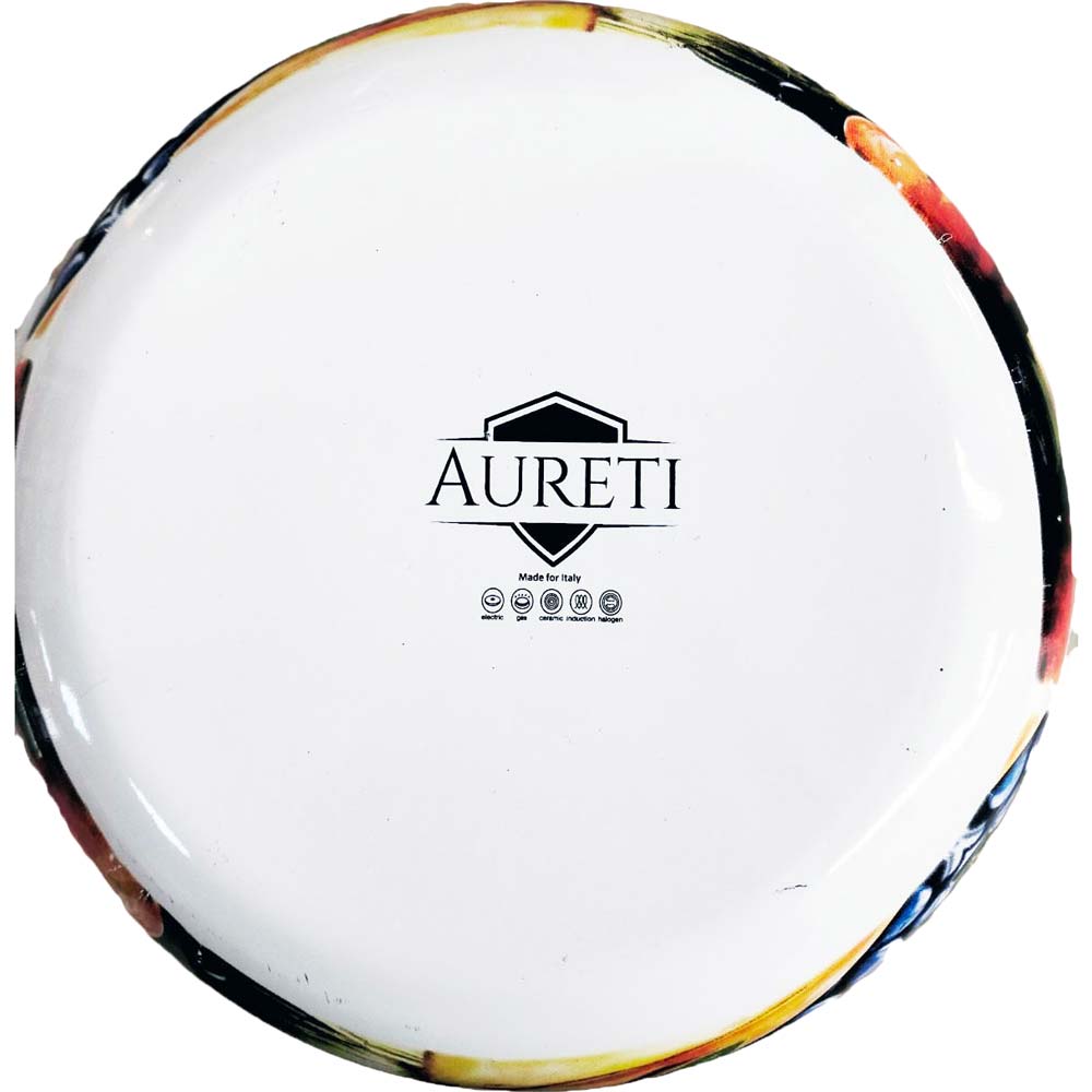 Кастрюля AURETI Оливки 1.6 л White (AU-702-16) Внутреннее антипригарное покрытие есть