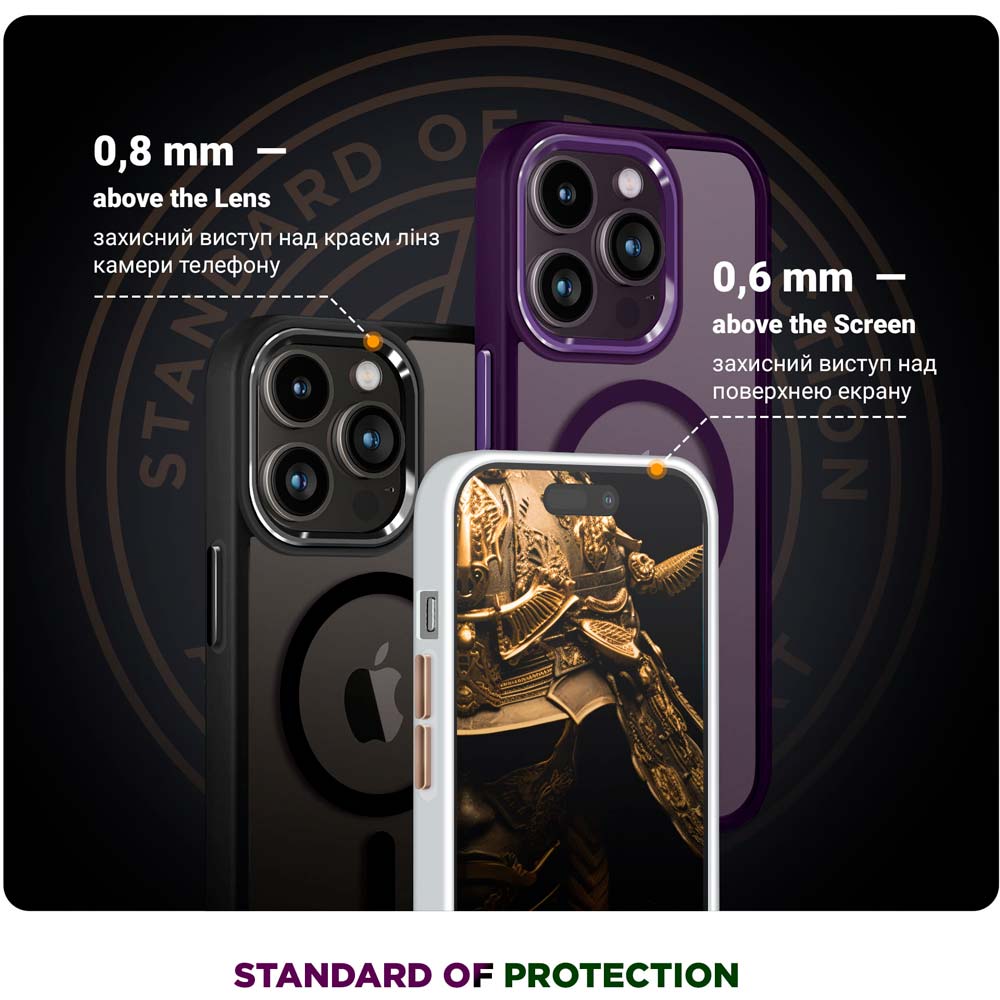 Чохол ArmorStandart Unit MagSafe для Apple iPhone 11 Purple (ARM68875) Колір фіолетовий