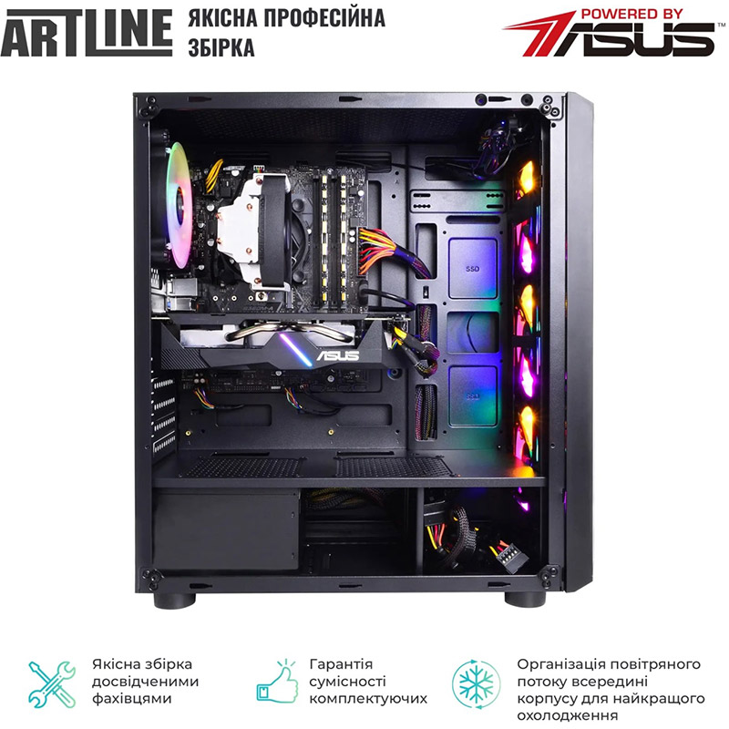 Комп'ютер ARTLINE Gaming X39 Windows 11 Home (X39v78Win) Серія процесора Intel Core i5