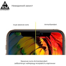 Защитное стекло ARMORSTANDART Full Glue для ZTE Blade V40s Black (ARM68734)