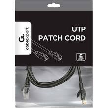 Патч-корд CABLEXPERT UTP (PP6U-1.5M/BK)