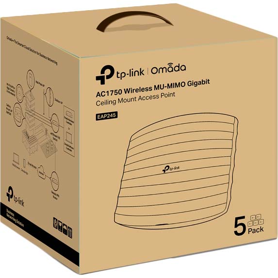 Точка доступа TP-LINK EAP245 Стандарт Wi-Fi 802.11 g