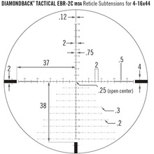 Прицел оптический VORTEX Diamondback Tactical FFP 4-16x44 EBR-2C MOA (DBK-10026)