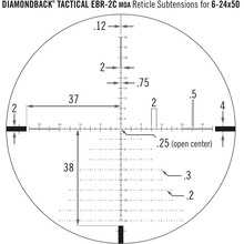 Прицел оптический VORTEX Diamondback Tactical FFP 6-24x50 EBR-2C MOA (DBK-10028)