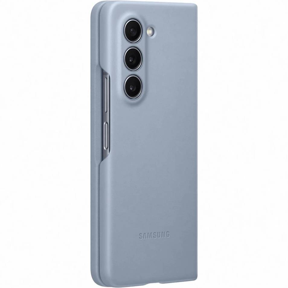 Чехол SAMSUNG для Galaxy Fold 5 Eco-leather Case Blue (EF-VF946PLEGUA) Цвет синий