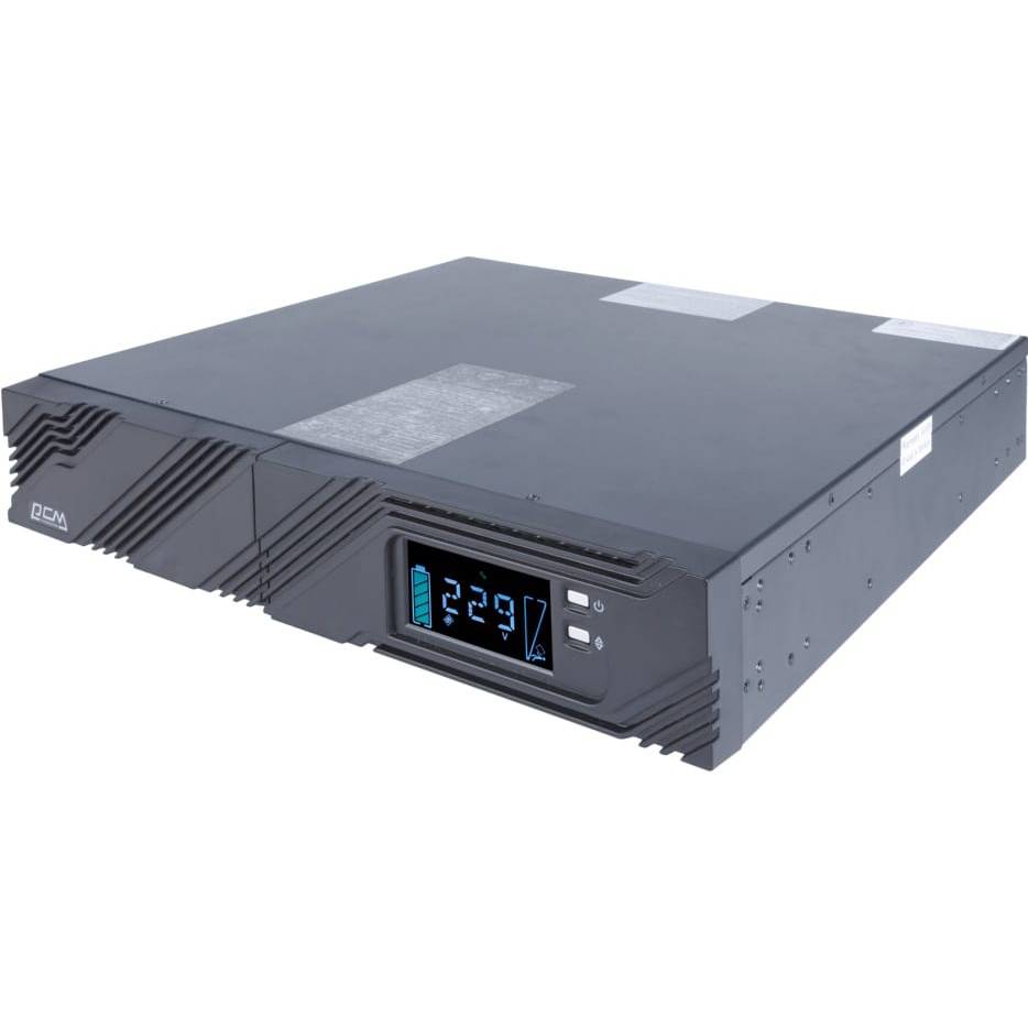 ИБП POWERCOM SPR-1000 LCD 800W IEC (SPR.1000.LCD) Мощность 800