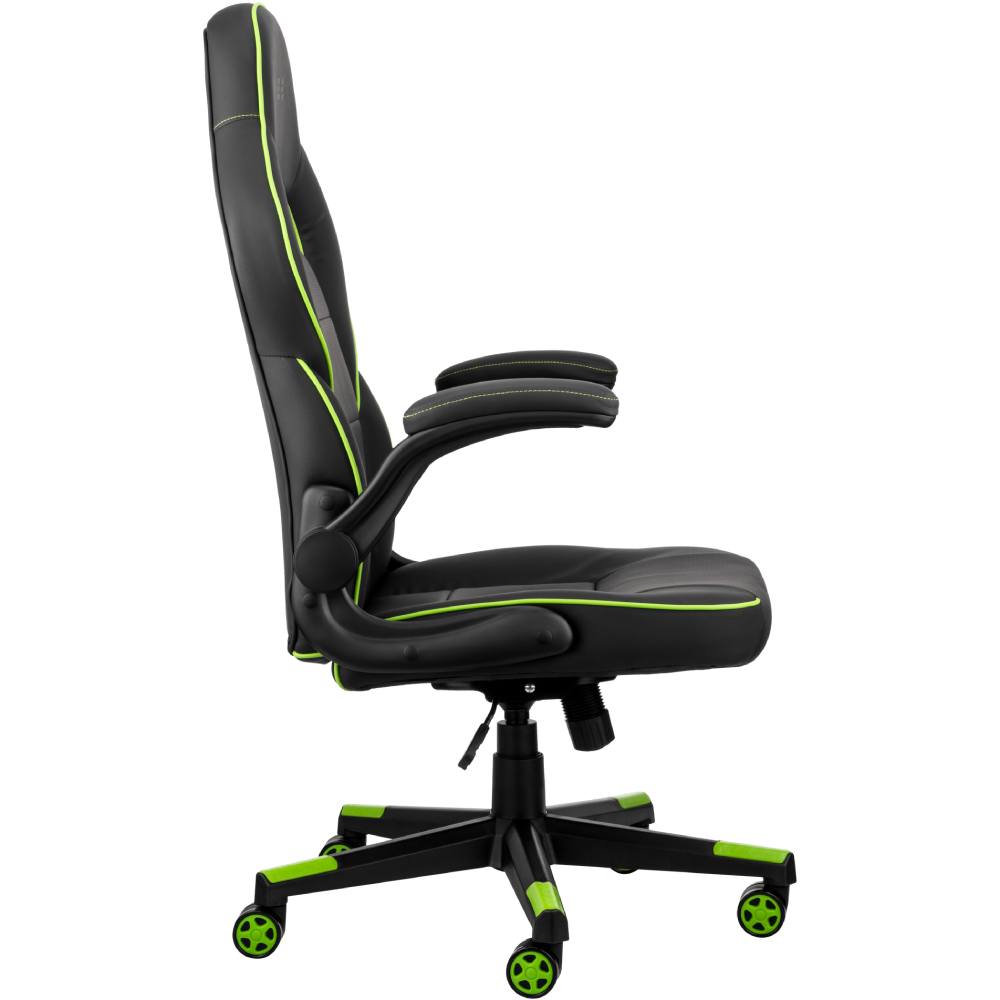 Крісло 2E GAMING HEBI Black/Green Матеріал корпусу пластик