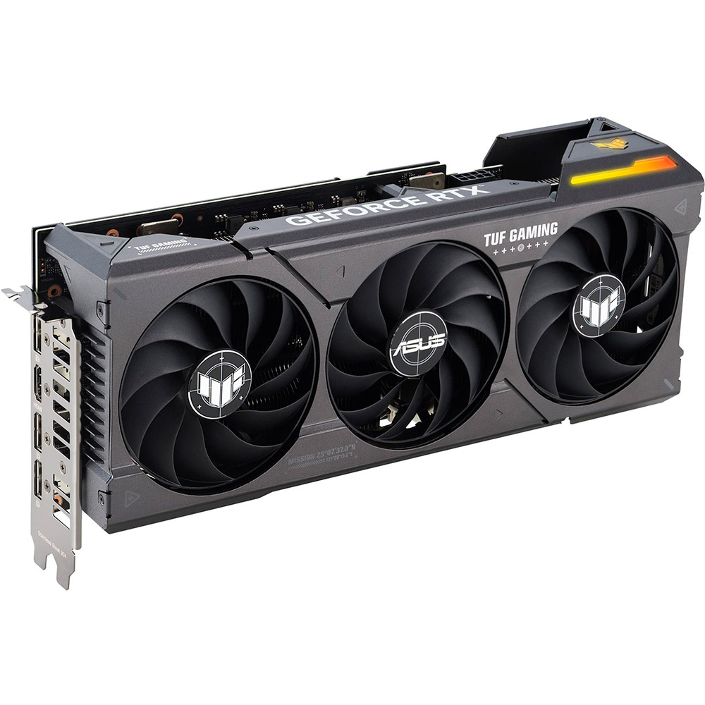 Відеокарта ASUS RTX 4070 TUF OC GAMING 12GB GDDR6X (TUF-RTX4070-O12G-GAMING) Об'єм вбудованої пам'яті, Гб 12