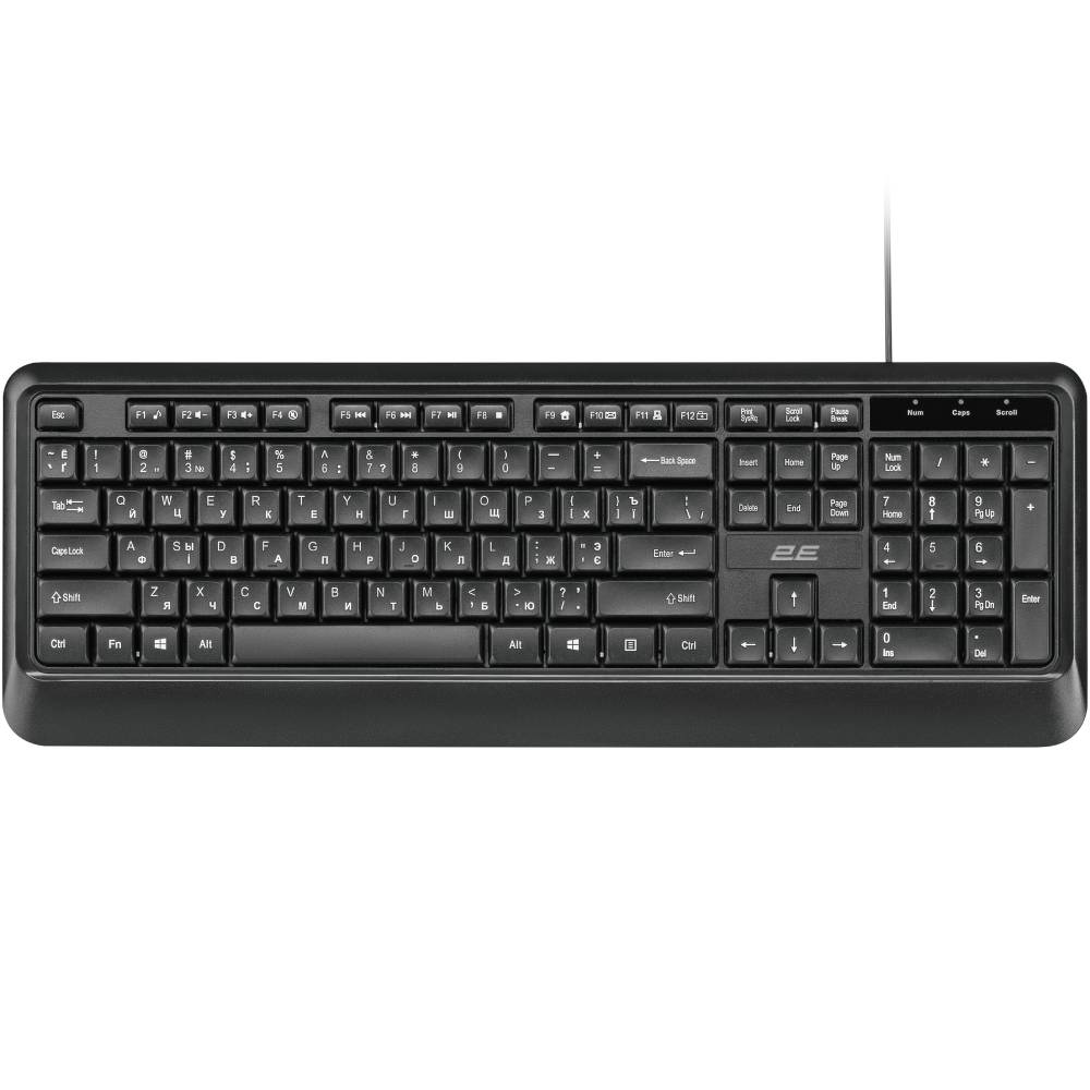 Комплект 2E MK404 USB Black (2E-MK404UB) Комплектація клавіатура+миша