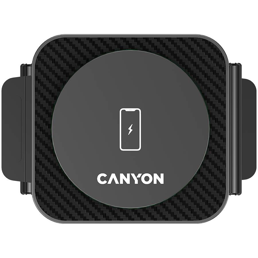 Бездротовий зарядний пристрій CANYON Foldable WS-305 3 в 1 Black (CNS-WCS305B) Тип кабелю USB х USB Type-С