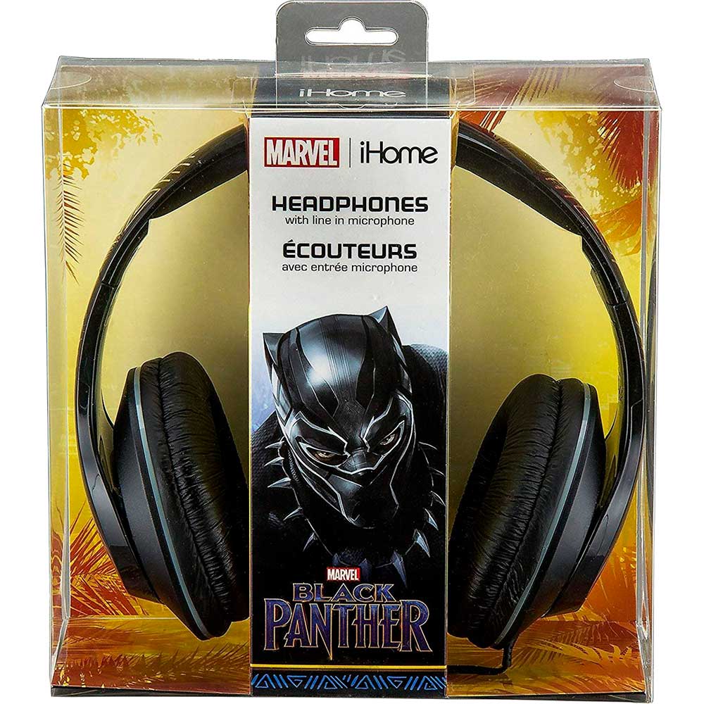 Гарнітура eKids iHome MARVEL Black Panther Mic (VI-M40BP.FXV8M) Кріплення дуга (над головою)