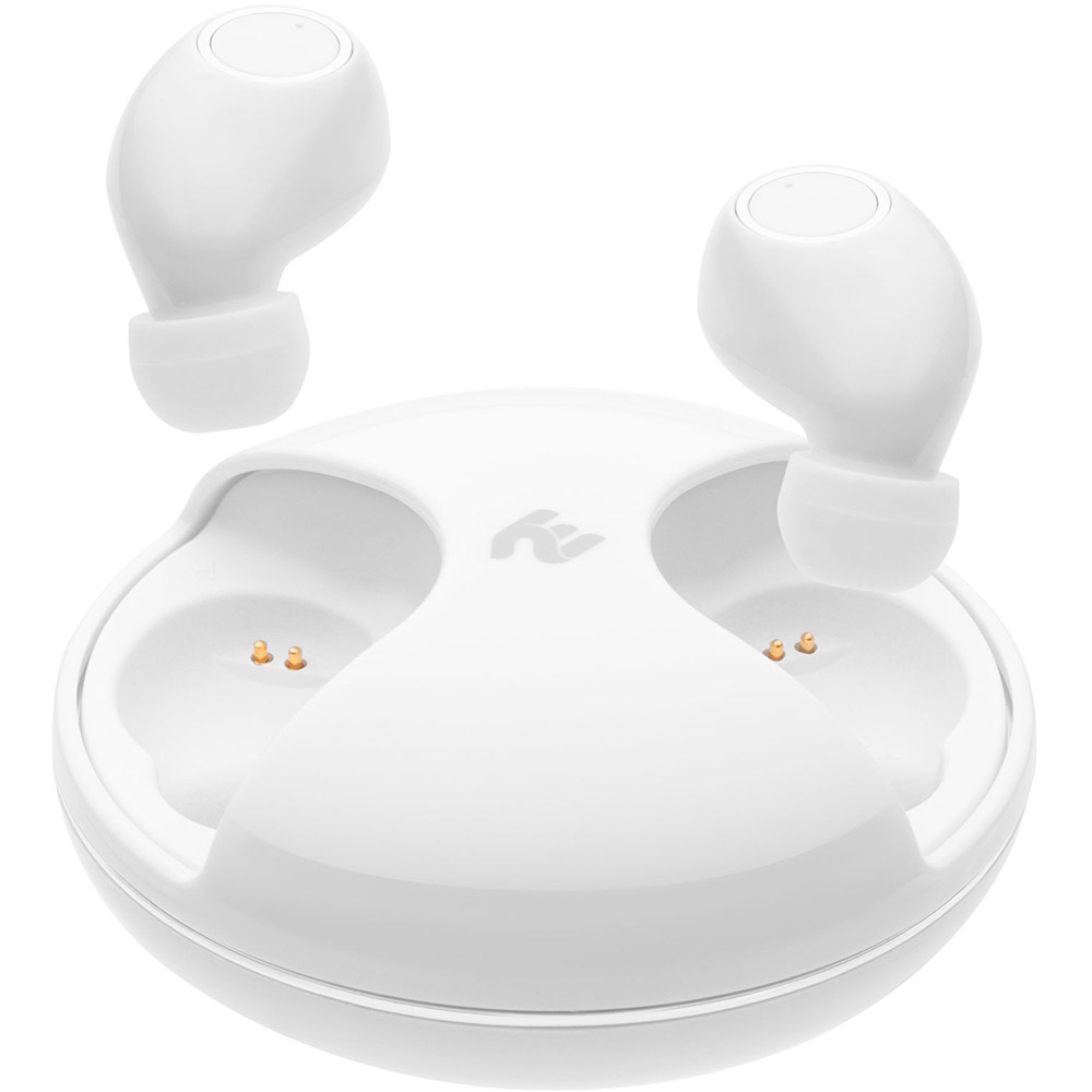 Гарнітура 2E RainDrops Х True Wireless Waterproof Mic White (2E-EBTWRDXWH) Кріплення TWS (без дроту)