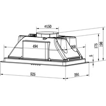 Витяжка GRUNHELM GVC 620 B