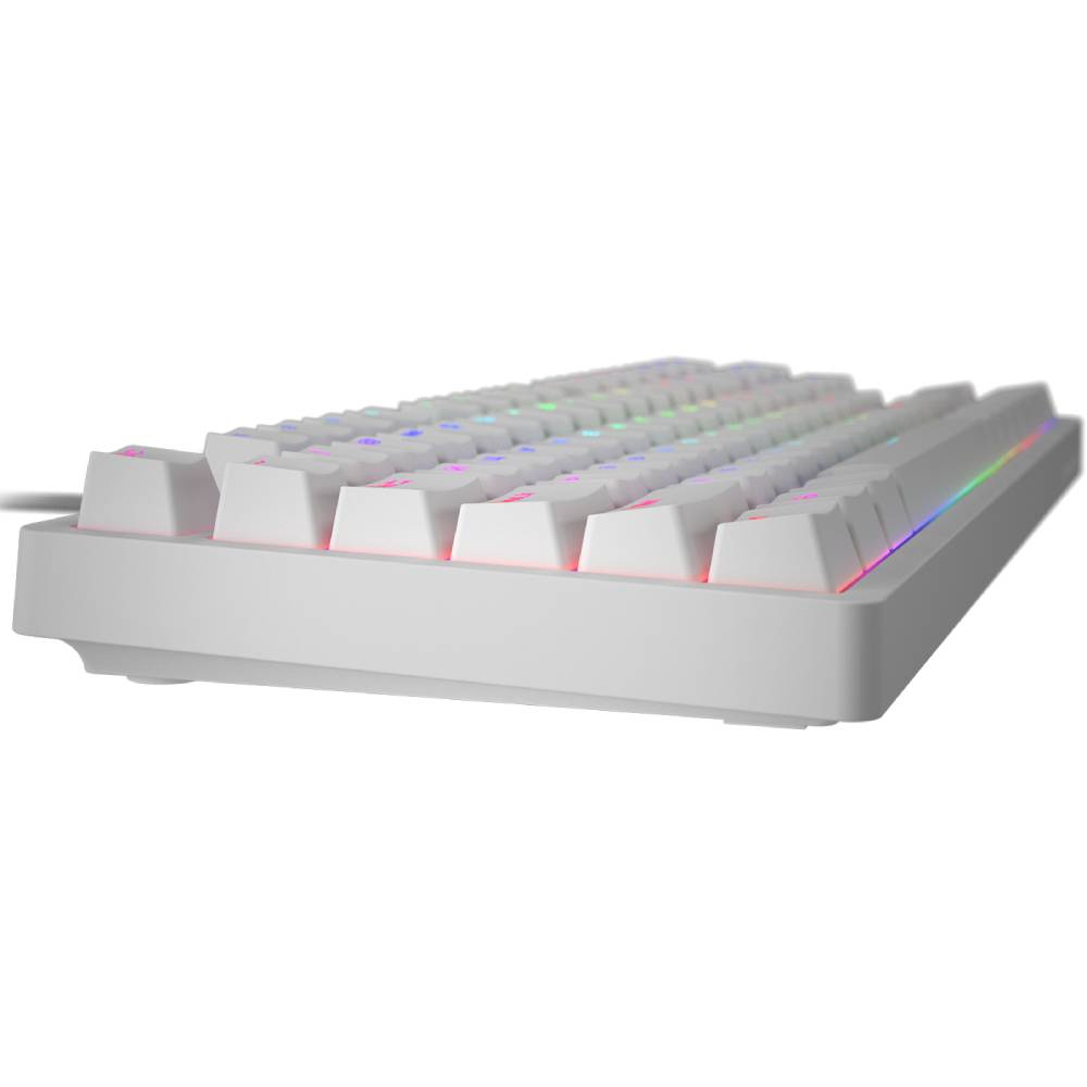Клавіатура HATOR Rockfall 2 Optica TKL white (HTK-731) Конструкція оптико-механічна