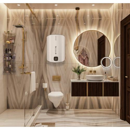 Бойлер ATLANTIC Steatite Genius WI-FI VM 050 D400S-3E-CW Спосіб установлення вертикальний