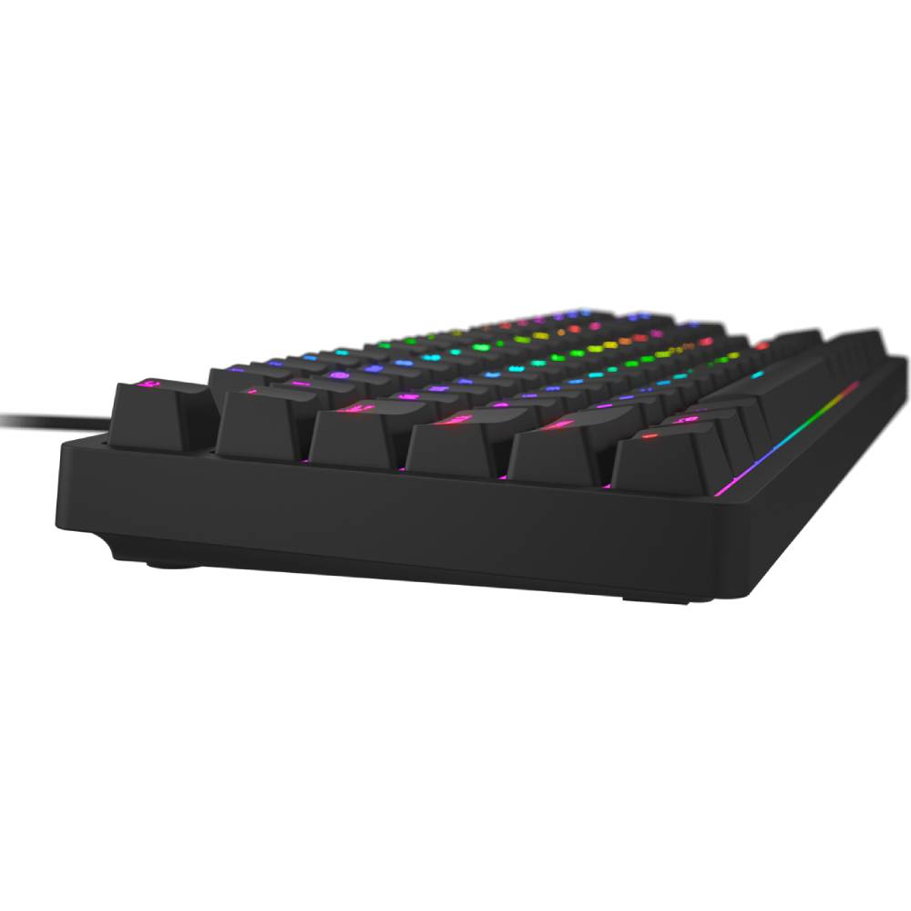 Клавіатура HATOR Rockfall 2 Optica TKL black (HTK-730) Конструкція оптико-механічна