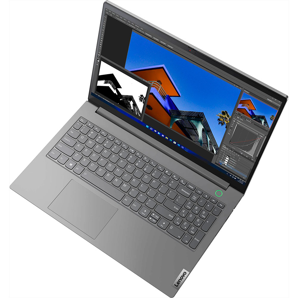 Зовнішній вигляд Ноутбук Lenovo ThinkBook 15 G4 IAP Mineral Grey (21DJ000HRA)