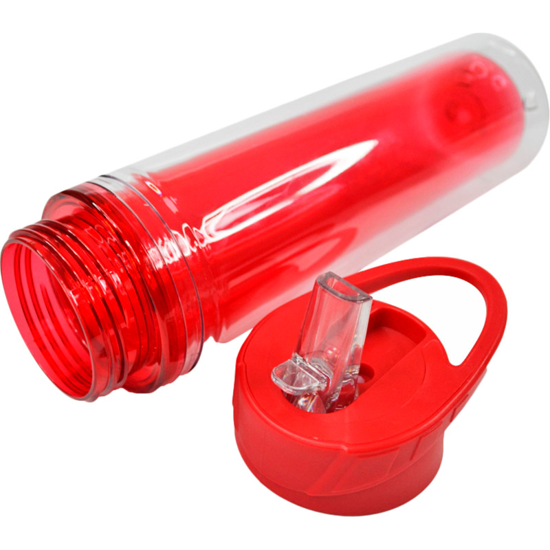 Пляшка для води LINE ART Liquid 620 мл Red (20225LA-02) Матеріал пляшки тритан