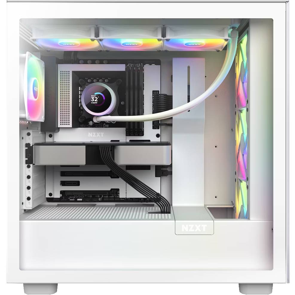 Система водяного охлаждения NZXT Kraken RGB 360mm White (RL-KR360-W1) Для сокета 1700