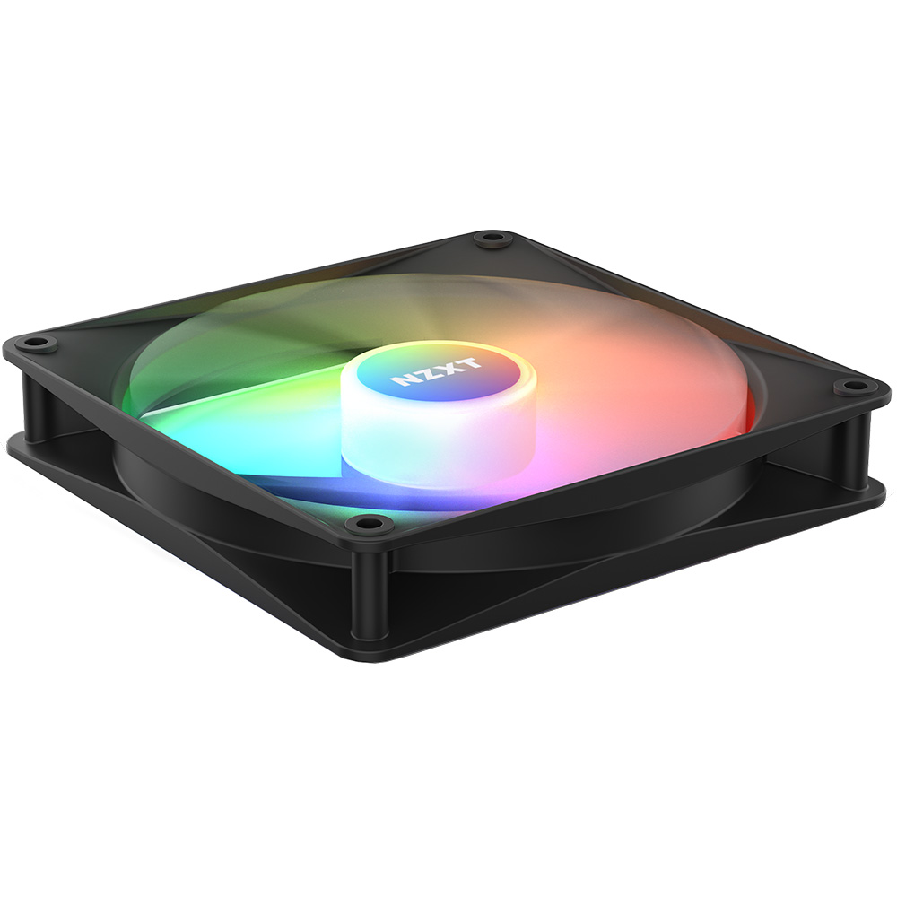 Кулер корпусний NZXT F140RGB Core Hub-mounted RGB Fans-Single Black (RF-C14SF-B1) Конструкція системи охолодження кулер