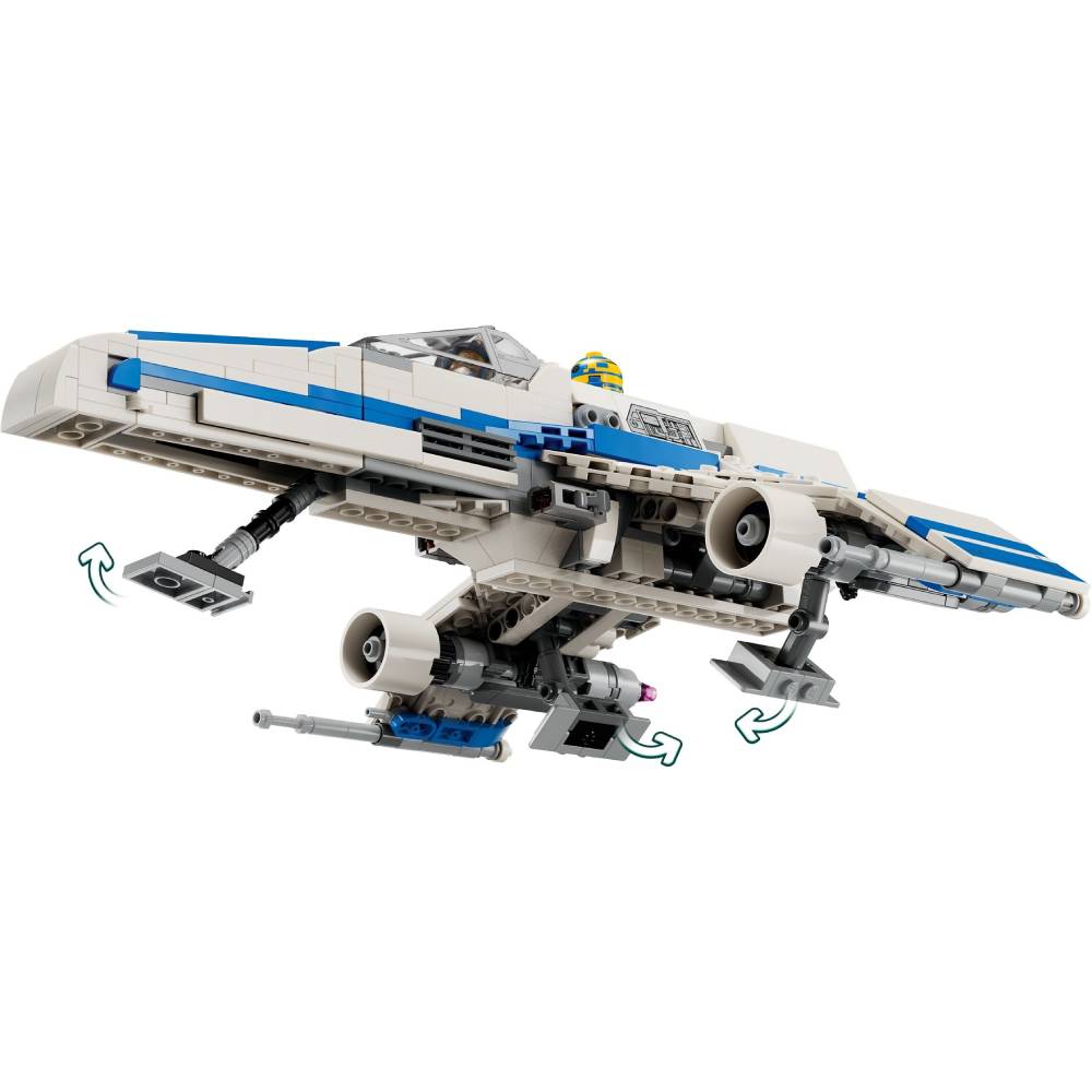 Конструктор LEGO Star Wars E-Wing проти Зоряного винищувача Шин Хаті (75364) Кріплення блок