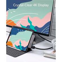 Док-станція Anker PowerExpand Direct 6-in-1 USB-C PD Media Hub для iPad Pro Gray (A83620A1)