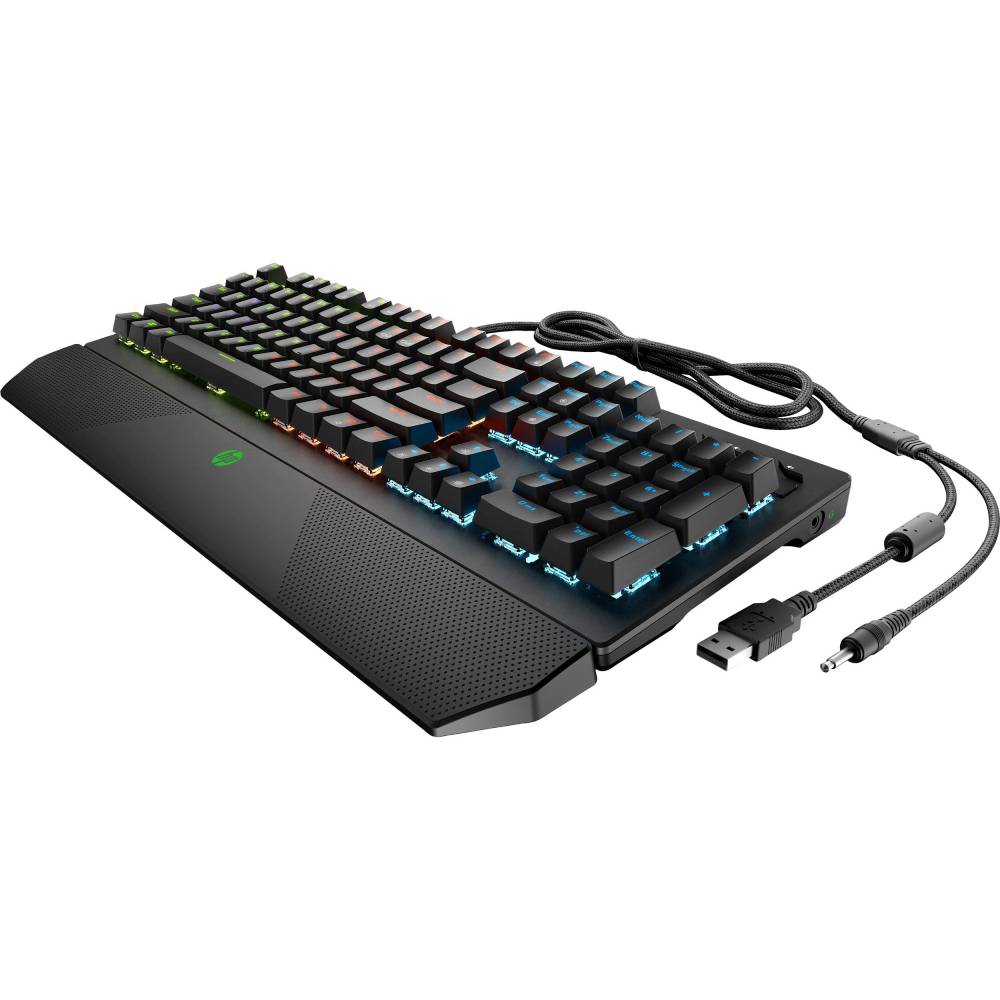 Клавіатура HP Pav Gaming Keyboard 800 (5JS06AA) Конструкція механічна