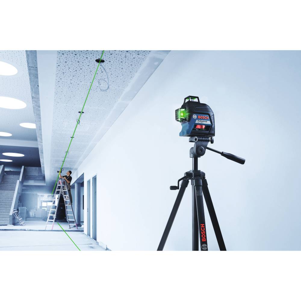 Нівелір лазерний BOSCH GLL 3-80 G (0.601.063.Y00) Точність ±0.3 мм/м