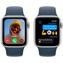 Смарт-часы APPLE Watch SE 2023 GPS 40mm Silver Alum Storm Blue Sp/b - S/M (MRE13QP/A)