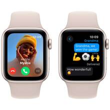Смарт-часы APPLE Watch SE 2023 GPS 40mm Starlight Alum Starlight Sp/b - S/M (MR9U3QP/A)