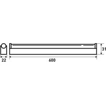 Світильник EUROLAMP LED IP44 10W 4000K T5 (LED-FX(T5)-10/4)