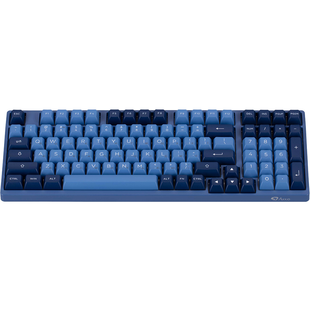 Клавиатура AKKO 3098B Ocean Star CS Jelly White (6925758615204) Конструкция механическая