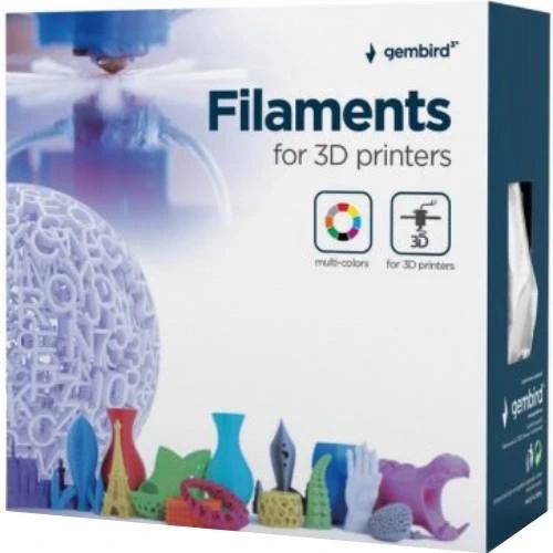 Пластик для 3D принтера GEMBIRD PLA 1кг 1.75мм Matte Black (3DP-PLA-01-MTBK) Тип пластика PLA