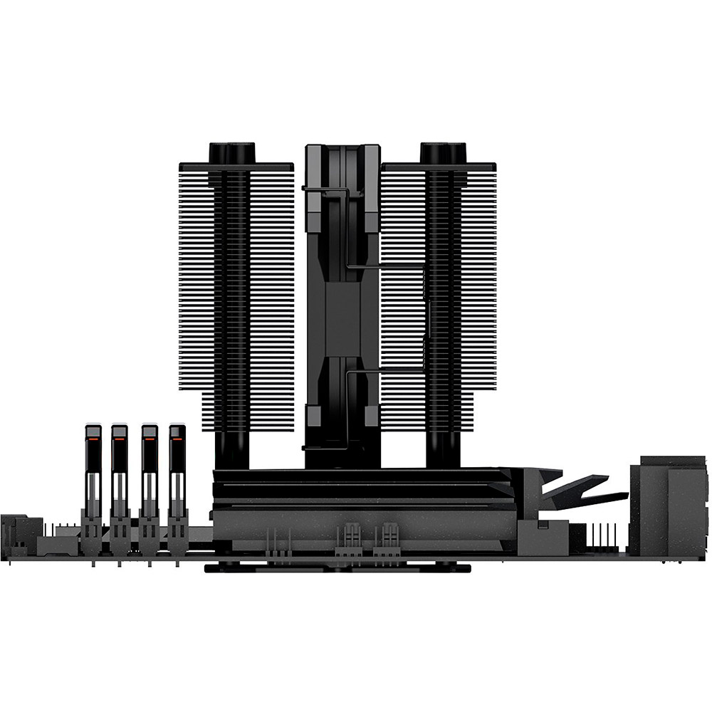 Кулер процессорный ID-COOLING SE-207-XT Slim Black Для сокета 1200